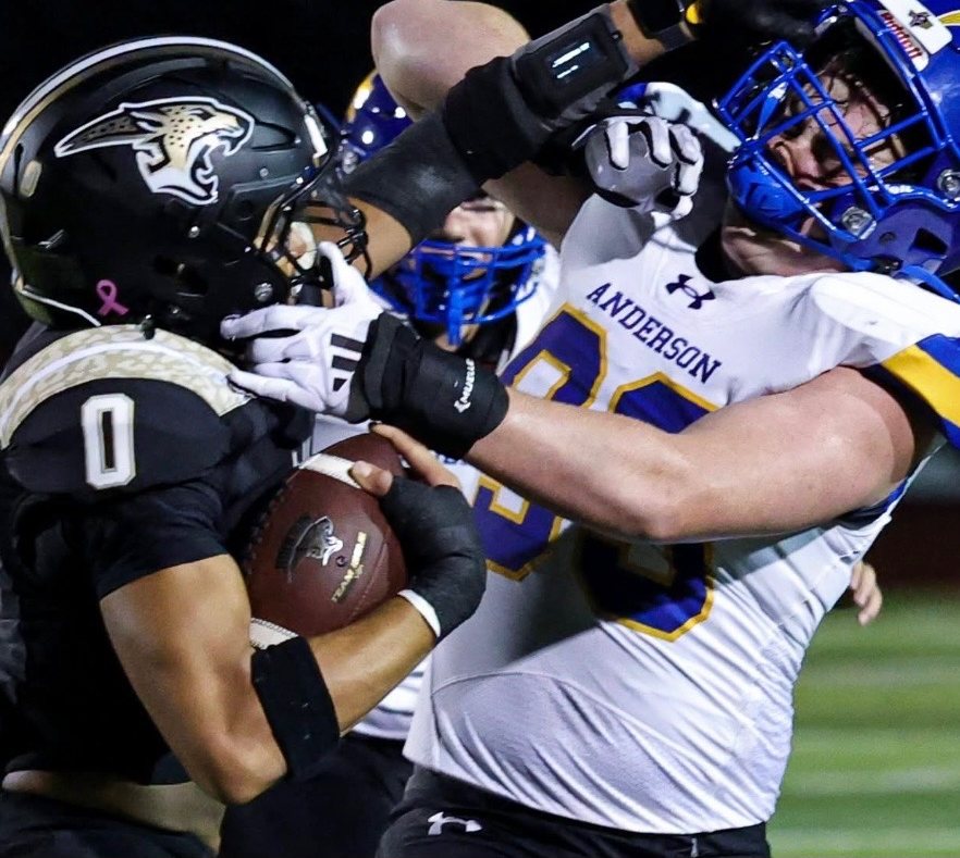 DigiWrist in play on the football field