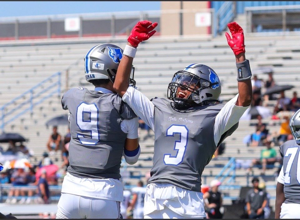 Kyle Lehman players celebrating a score