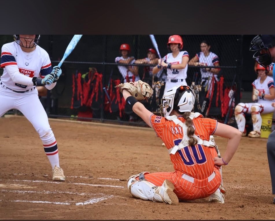 DigiWrist in play on the softball diamond