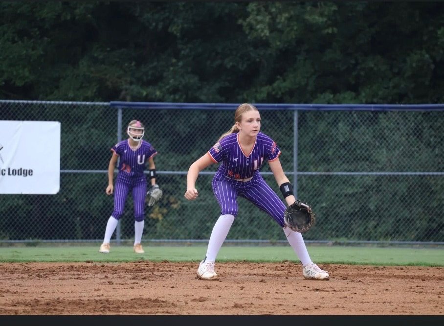 DigiWrist in play on the softball diamond
